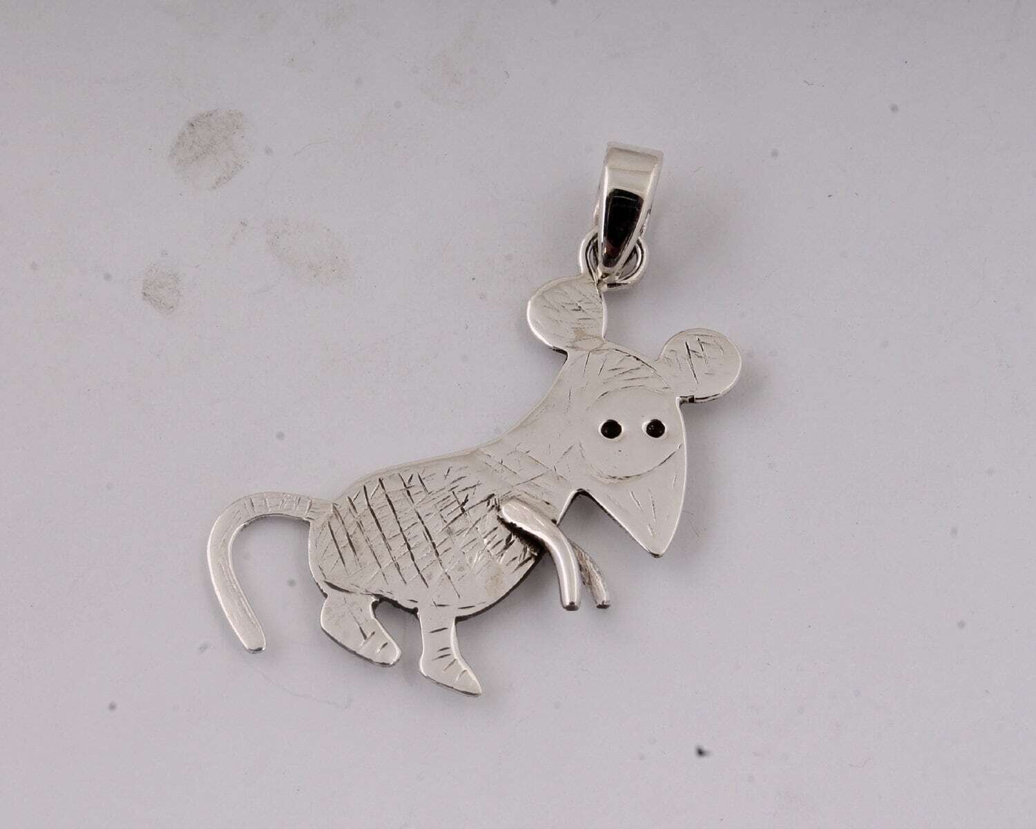 Sterling Silver 925 Charm Animal Wildlife Pendant Antique Silver,Handcrafted Animal Pendant ,Charm Boho Pendant Gift For You ! BohoCyber2021