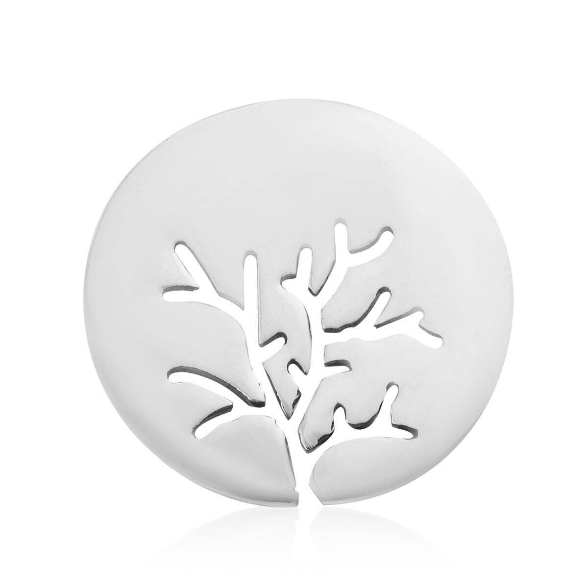 Solid 925 Sterling Silver Pendant For Women Plain Silver Pendant Unique Tree Branch 925 Silver Pendant Anniversary Birthday Gifts For Sister
