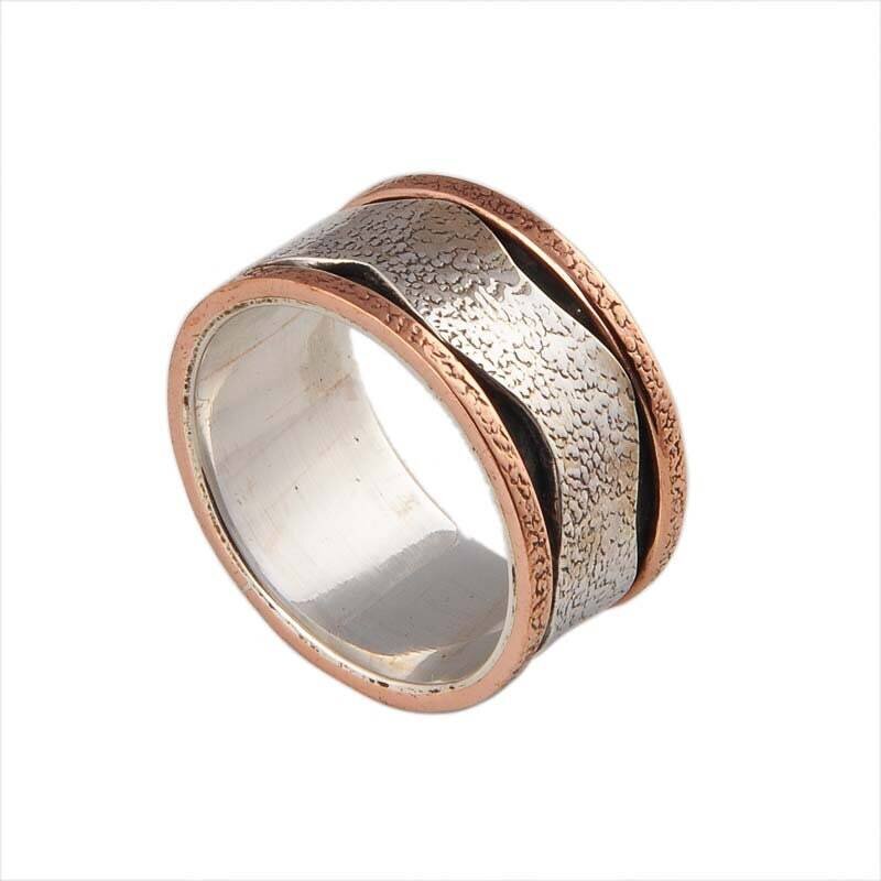 925 Sterling Silver Ring (SPINNER RING)- -Meditation Ring- Silver Spinner Ring-925 Sterling Silver thumb Ring-Silver Band Ring ETSYCYBER2021