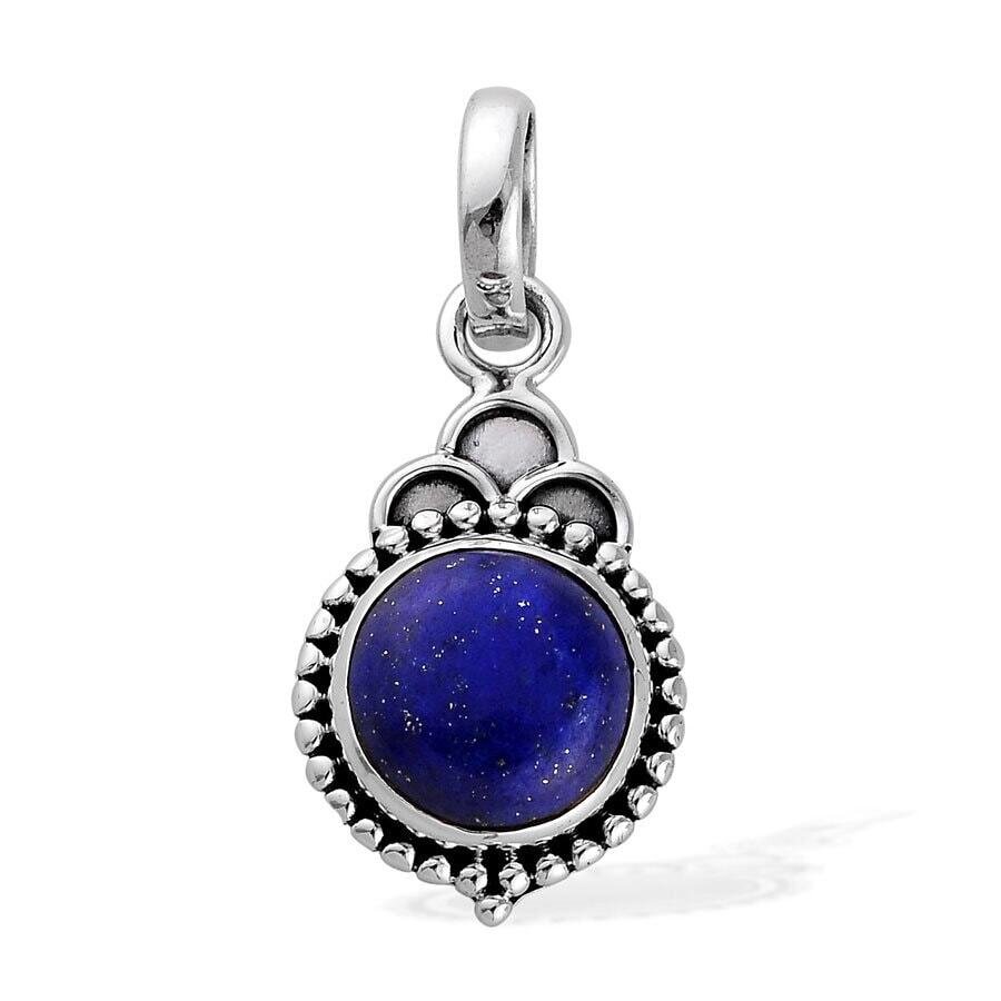 Lapis Pendant 925 Solid SilverBirthstone
