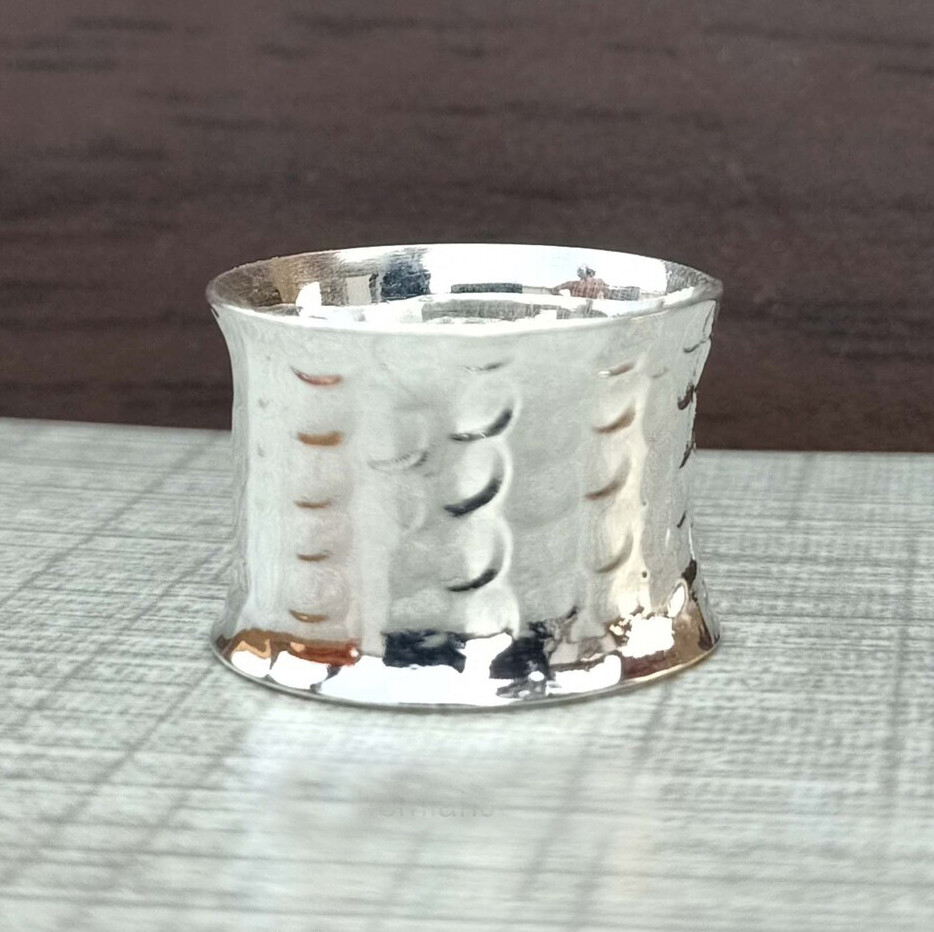 925 Sterling Silver Flat Band Ring, Cigar Band Ring, Thick Silver Band Wide Band Ring Thumb Ring, Wide Silver Band Rings Boho Ring, Gift For