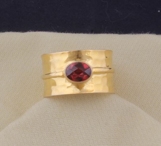 Engraved Band Spinner Ring For Wedding, Gold Plated Ring, Handmade 14kt Gold, Rose Gold &amp; Sterling Silver Anxiety Ring Gifts For Her Jewelry