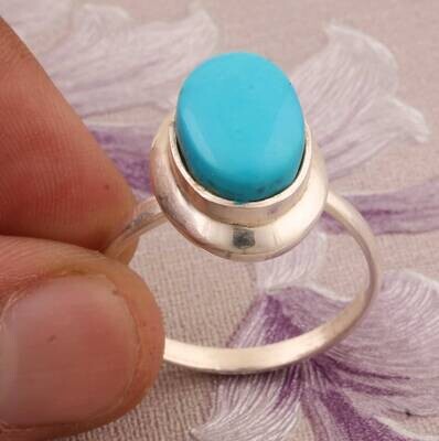 Sleeping Beauty Turquoise Top Quality Gemstone Ring 925-Antique Silver Ring,Sterling Silver Ring,Ring Finger Ring Anniversary Gift Ring Sleeping Beauty Turquoise Top Quality Gemstone Ring 925-Antique Silver Ring,Sterling Silver Ring,Ring Finger Ring Anniversary Gift Ring