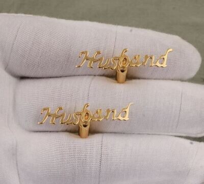 Men's Jewelry Personalized Name 14kt Gold, Rose Gold & Silver Cufflink For Men, Custom Fancy Name Cufflink, Perfect Father Day Gift for Him Men's Jewelry Personalized Name 14kt Gold, Rose Gold & Silver Cufflink For Men, Custom Fancy Name Cufflink, Perfect Father Day Gift for Him