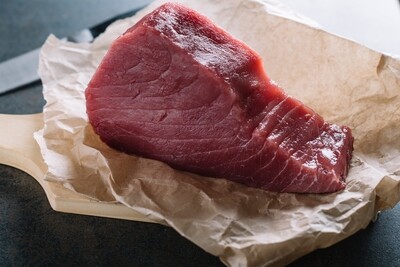 Geltonuodegio tuno filė