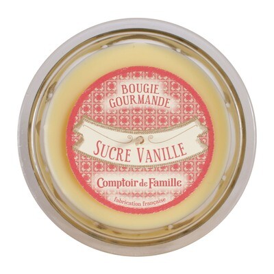 Bougie Gourmande - Sucre vanillé