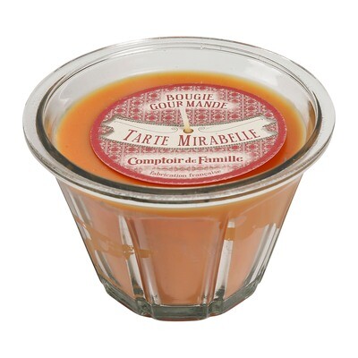 Bougie Gourmande - Tarte mirabelle