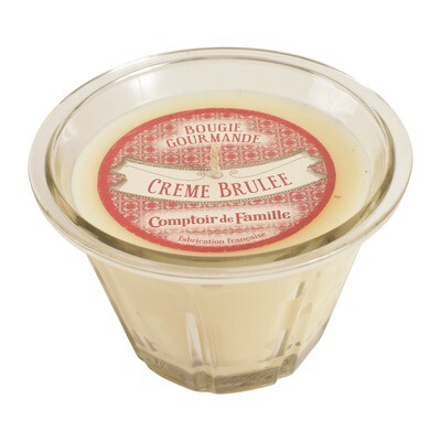 Bougie Gourmande - Crème brûlée