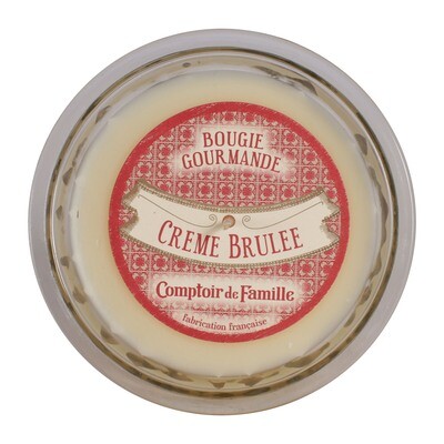 Bougie Gourmande - Crème brûlée