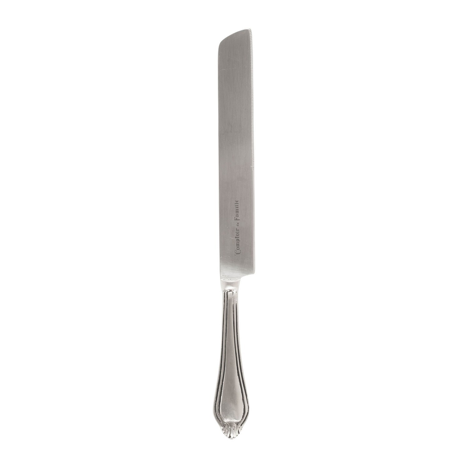 Couteau à pain Romi gris argenté