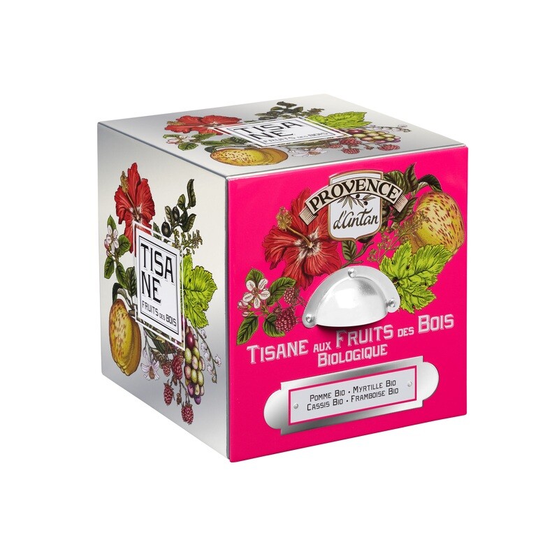 Tisane aux fruits des bois bio - 24 sachets