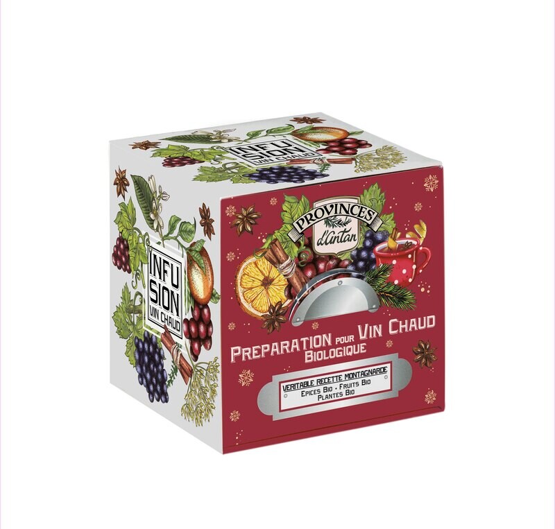 Recharge Préparation pour Vin Chaud bio - 24 sachets