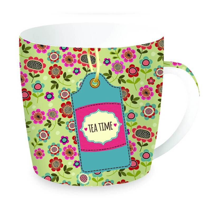 Mug en boîte métal - Tea Time