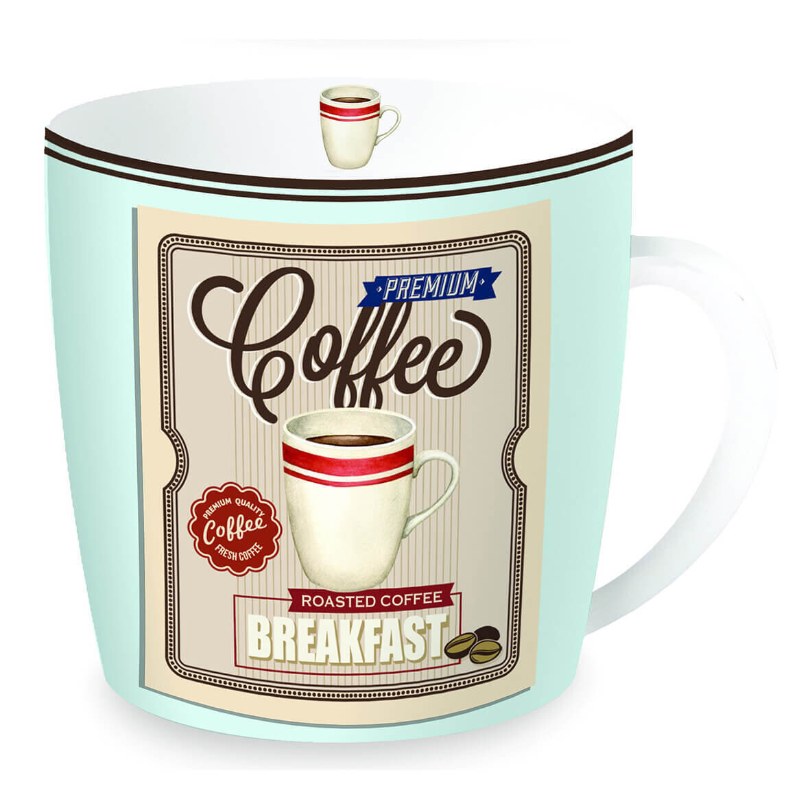 Mug en boîte métal - Breakfast coffee