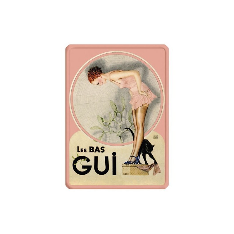 Plaque métal 15 X 21 cm - Les Bas Gui
