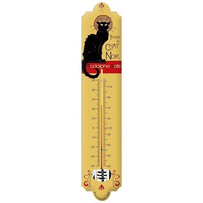 Thermomètre  - Tournée du Chat noir