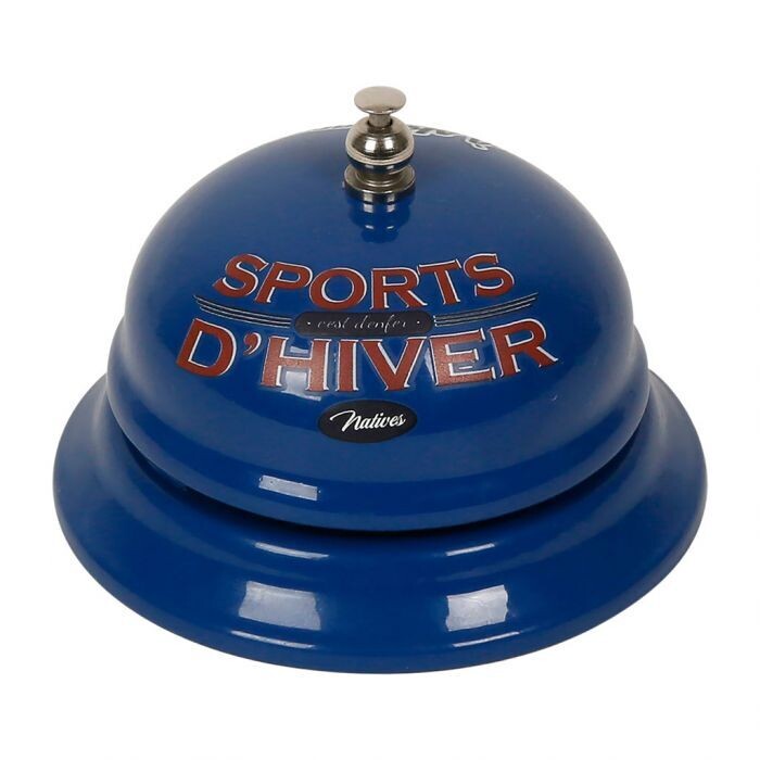 Sonnette de table - Sports d&#39;hiver