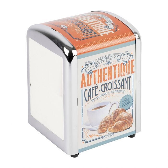 Distributeur de serviettes Café-croissant