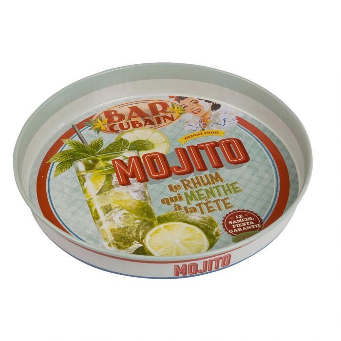 Plateau rond - Mojito