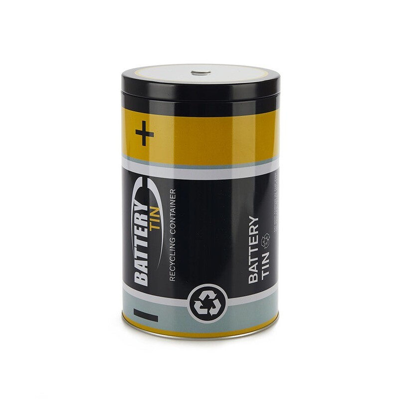 Conteneur à piles usagées Battery Tin