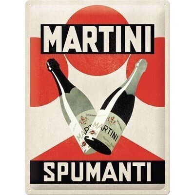 Plaque métal 30 x 40 cm - Martini
