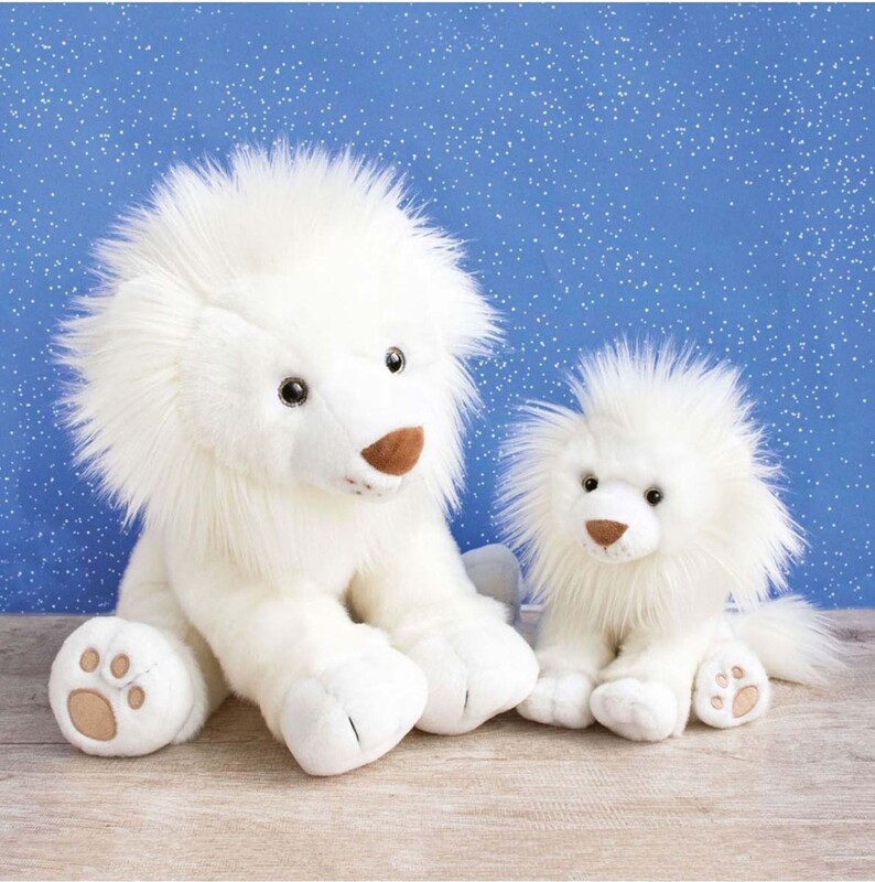 Peluche Lion des neige