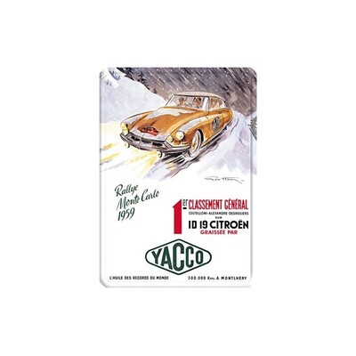 Plaque métal 15 X 21 cm - ID 19 - Citroen