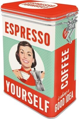 Boîte clip  - Espresso Yourself