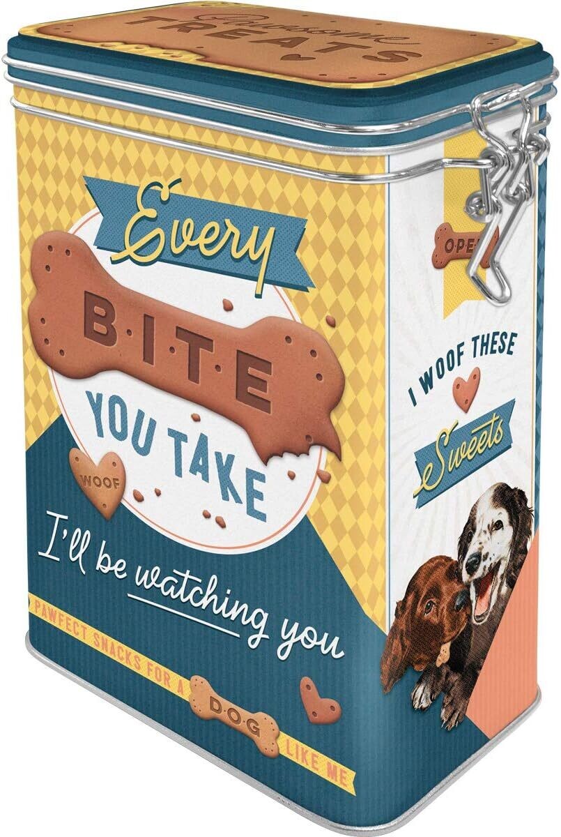 Boîte clip  - Every Bite You Take Dog Treat