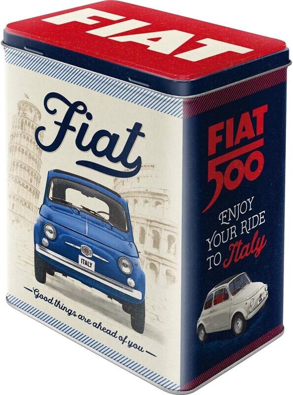 Boîte L  - Fiat 500 - Good things are ahead of you