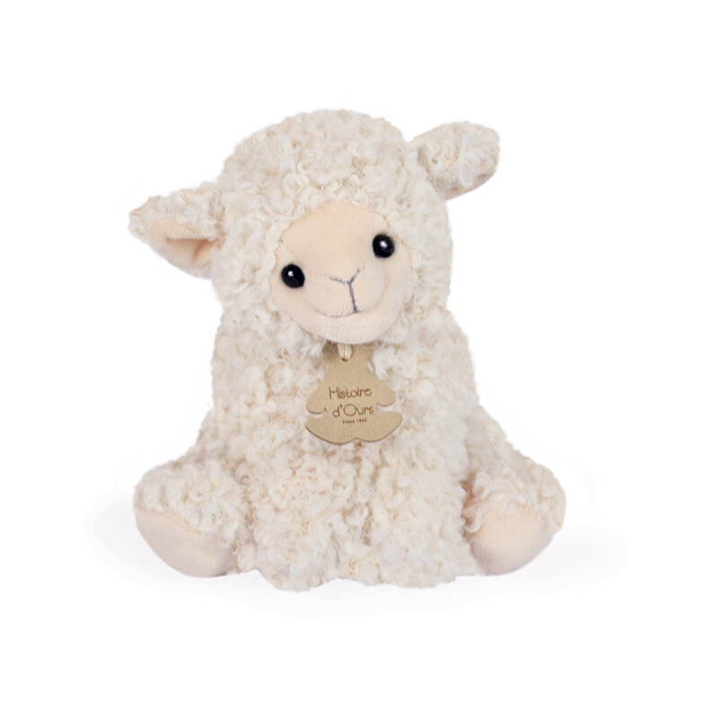 Peluche agneau Vintage - Ivoire - 20 cm