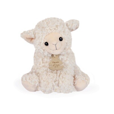 Peluche agneau Vintage - Ivoire - 20 cm