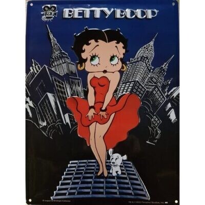 Plaque métal 30 x 40 cm - Betty BOOP Movie