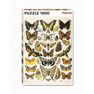Puzzle 1000 pièces - Papillons
