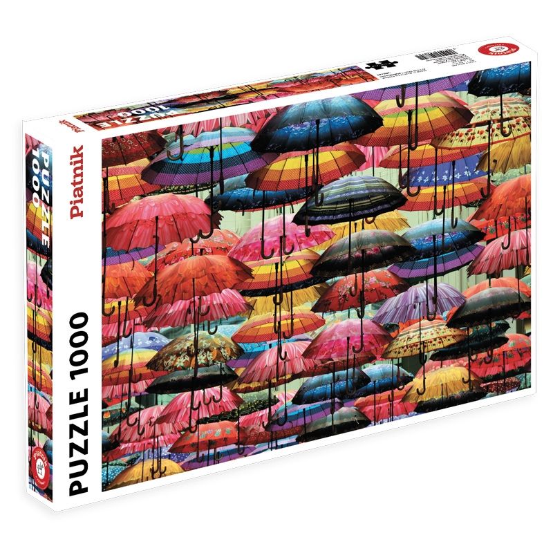 Puzzle 1000 pièces - Parapluies