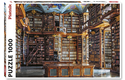 Puzzle 1000 pièces - Bibliothèque, monastère St Florian