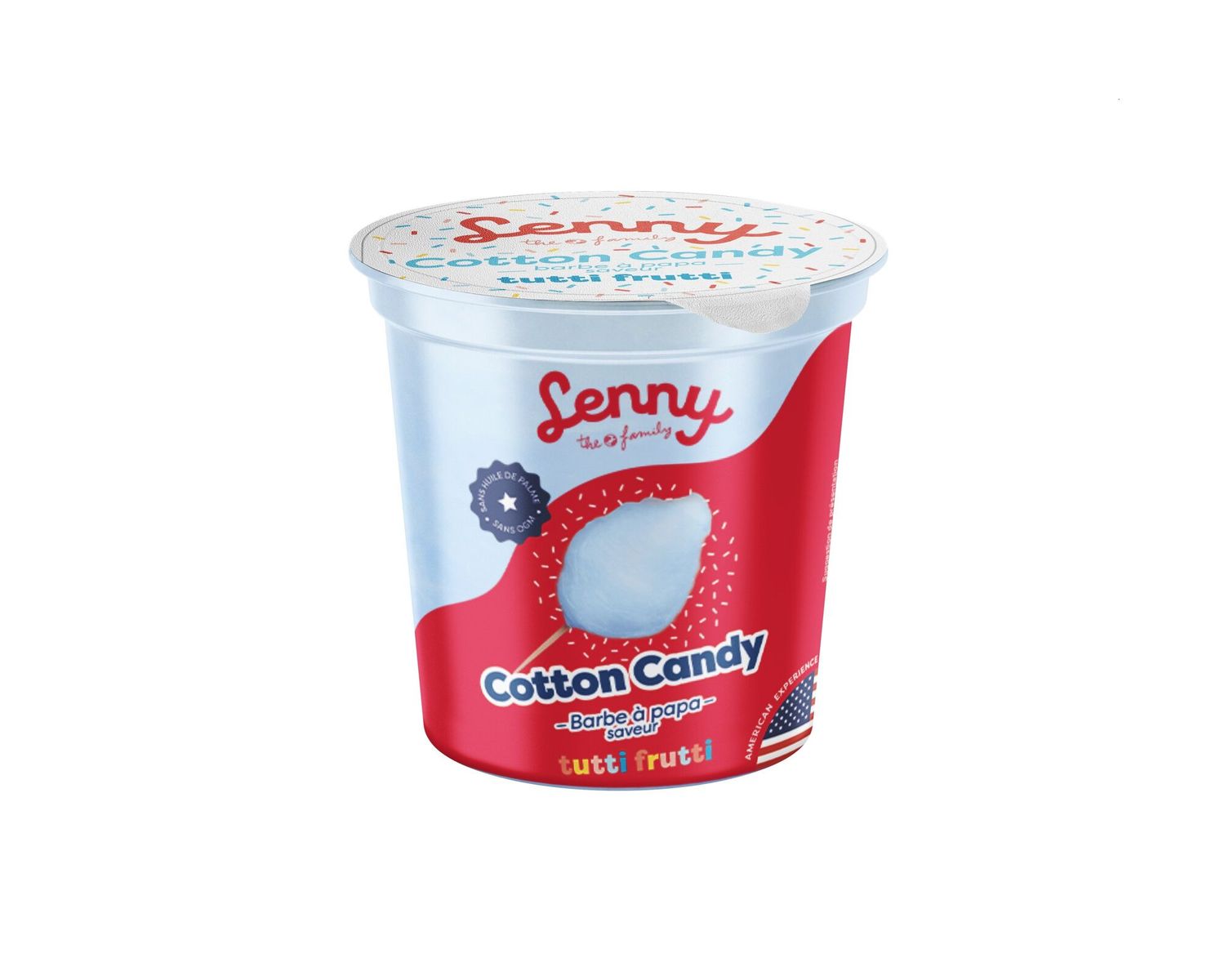 Cotton candy tutti frutti
