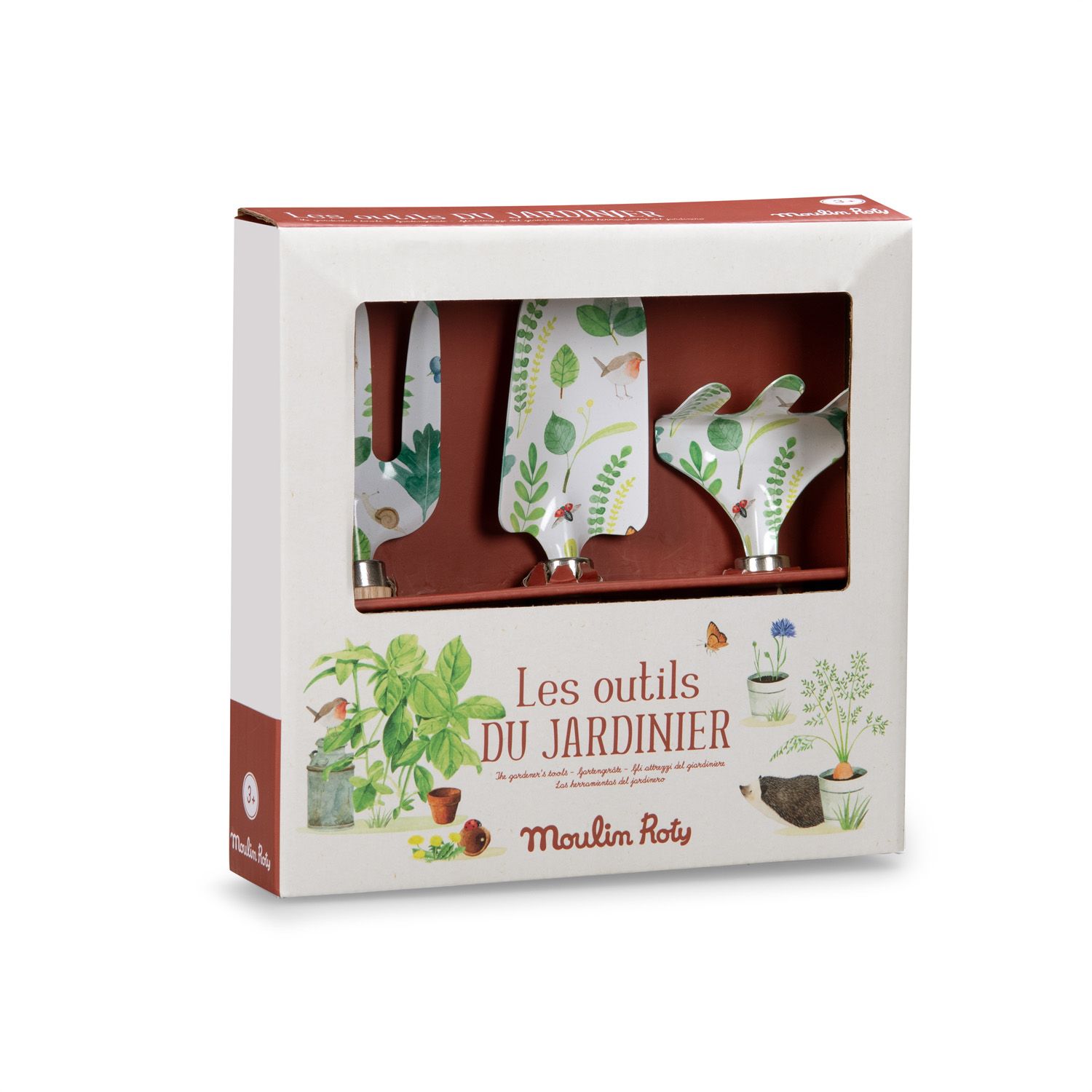 Set de 3 outils de jardinage - Le jardin du moulin