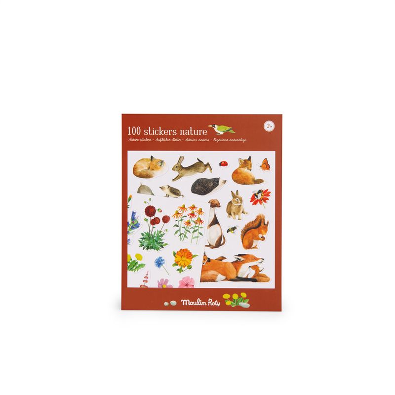 Pochette de stickers du jardinier - Le jardin du moulin