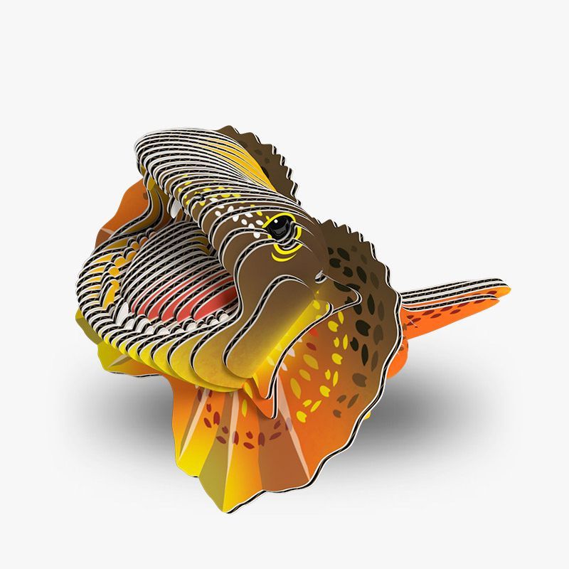 Eugy 3D - Lézard à collerette