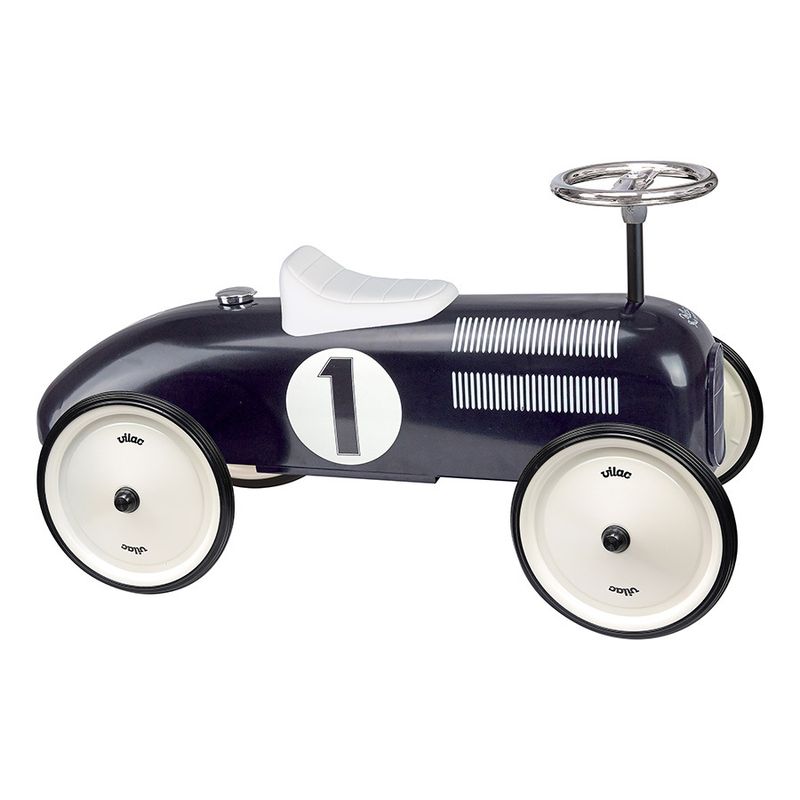 Porteur en métal, Vintage noir