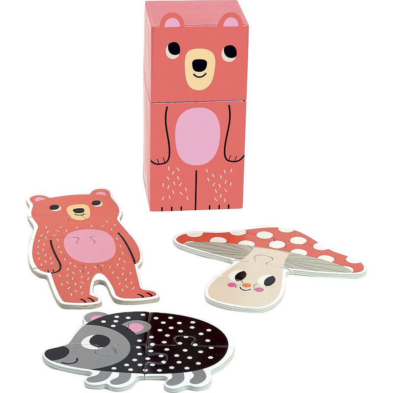 Mini Puzzle Ours 3 x 4 pièces, Ingela P. Arrhenius