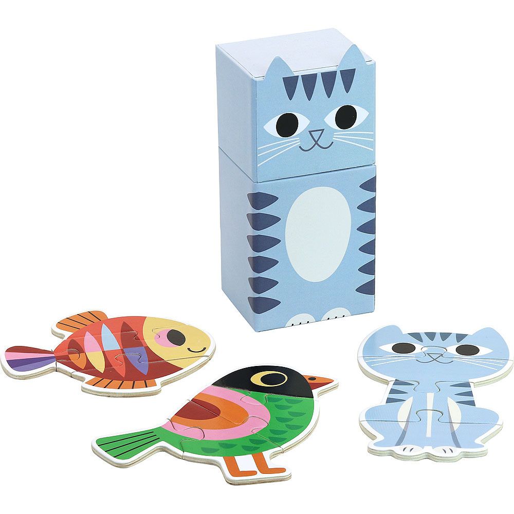 Mini Puzzle Chat 3 x 4 pièces, Ingela P. Arrhenius
