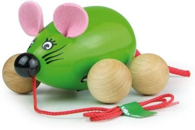 Jouet à tirer, Lisa la souris verte