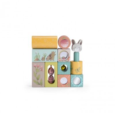 Cubes d&#39;activités - Trois petits lapins