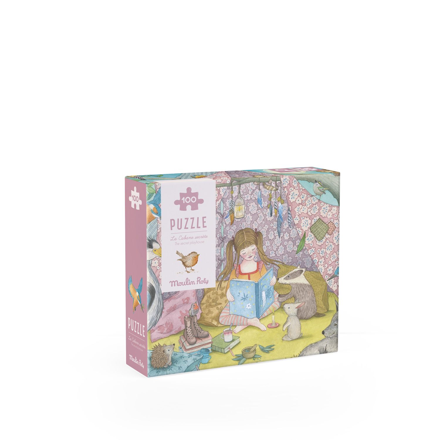 Puzzle La cabane secrète 100 Pcs- Les Rosalies