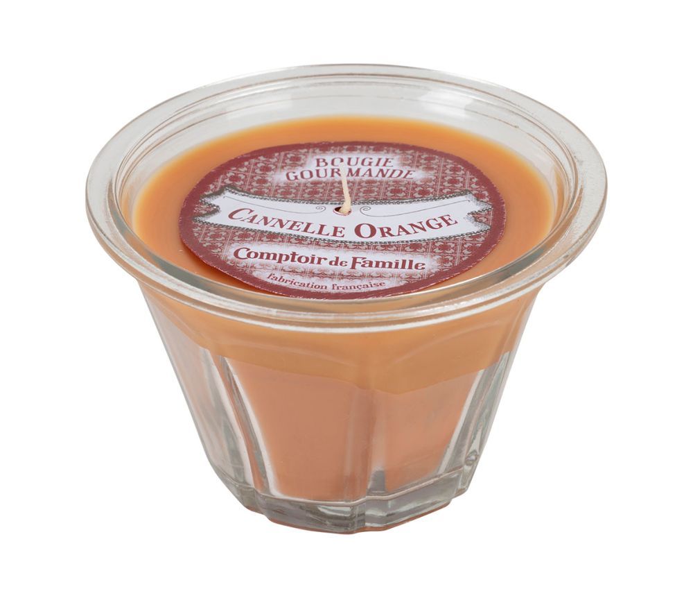 Bougie Gourmande - Cannelle Orange