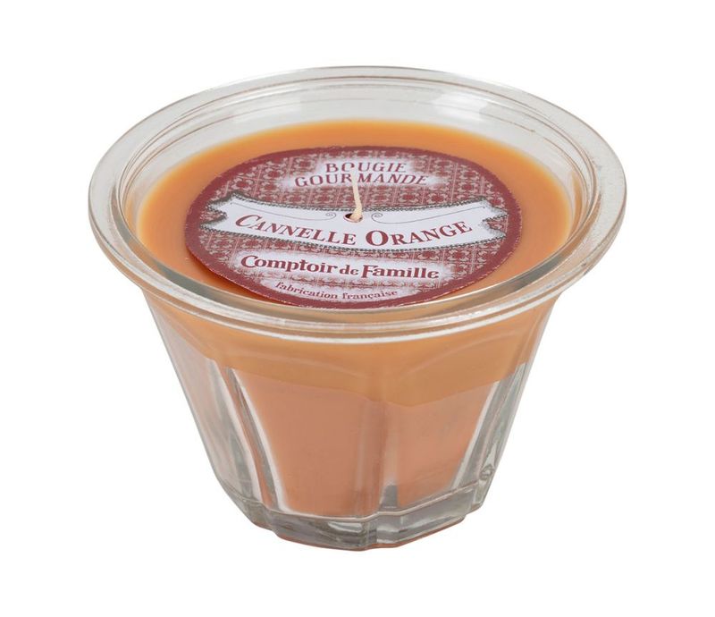 Bougie Gourmande - Cannelle Orange