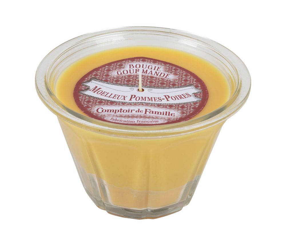 Bougie Gourmande - Moelleux Pommes-Poires