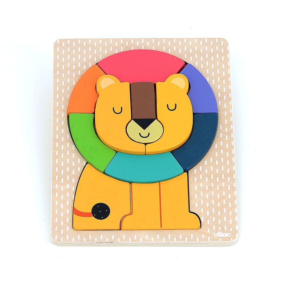 Encastrement en bois, Lion - Andy Westface